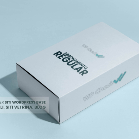 WPCheck - Abbonamento Regular